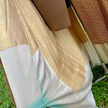 Load image into Gallery viewer, 1960's Vintage Kimono Brown Tan Silk Duster Lined Made in Japan Sz - OOAK - Phoenix Menswear