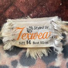 Load image into Gallery viewer, 1970's Leopard Print Velvet Dress Long Zip Closure Long Sleeve Brown Black Sz M - OOAK - Phoenix Menswear