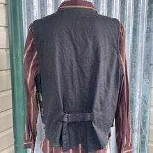 Load image into Gallery viewer, 1980's Vintage Women's Tapestry Vest Tan Cotton Sz L - OOAK - Phoenix Menswear