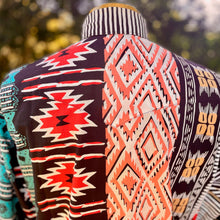 Load image into Gallery viewer, 1980's Vintage Wrangler Party Multicoloured Shirt Geometric Design Made in USA L/S Sz L - OOAK - Phoenix Menswear