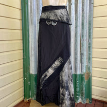 Load image into Gallery viewer, 1990's 'OHDD' Avant-Garde Black Grey Goth Long Skirt Sz - OOAK - Phoenix Menswear