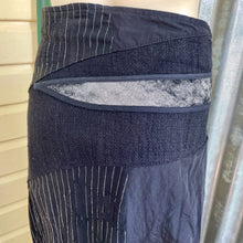 Load image into Gallery viewer, 1990's 'OHDD' Avant-Garde Black Grey Goth Long Skirt Sz - OOAK - Phoenix Menswear