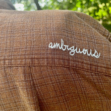 Load image into Gallery viewer, 1990's Vintage Western Shirt Brown Check Embroidered Snaps L/S Sz L - OOAK - Phoenix Menswear