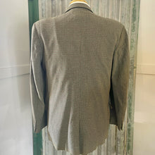 Load image into Gallery viewer, 1970's Vintage Wool Check Jacket Green Brown Made in England Sz  M - OOAK