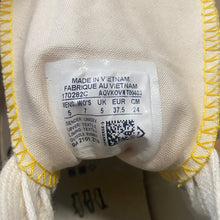 Load image into Gallery viewer, Converse High Top All Stars 'My Story' Yellow Black - Sz 5 - Women's Sz 7 - OOAK - Phoenix Menswear