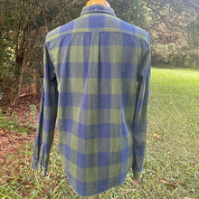 Load image into Gallery viewer, Deus Ex Machina Green Blue Check L/S Shirt Sz M - OOAK - Phoenix Menswear