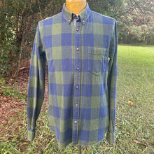 Load image into Gallery viewer, Deus Ex Machina Green Blue Check L/S Shirt Sz M - OOAK - Phoenix Menswear