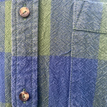 Load image into Gallery viewer, Deus Ex Machina Green Blue Check L/S Shirt Sz M - OOAK - Phoenix Menswear