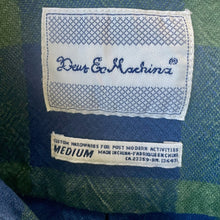 Load image into Gallery viewer, Deus Ex Machina Green Blue Check L/S Shirt Sz M - OOAK - Phoenix Menswear