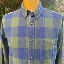 Load image into Gallery viewer, Deus Ex Machina Green Blue Check L/S Shirt Sz M - OOAK - Phoenix Menswear
