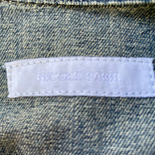 Load image into Gallery viewer, Vintage 1990s Women's Nicole Farhi Studded Blue Denim Jacket Sz XL - OOAK - Phoenix Menswear