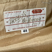 Load image into Gallery viewer, 1970's Retro Jacket Vintage Grey-Brown Embroidered Detail Made in USA Sz L - OOAK - Phoenix Menswear