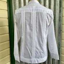 Load image into Gallery viewer, 1980's Vintage Crisp White Mexican Cotton L/S Shirt Sz M - OOAK - Phoenix Menswear