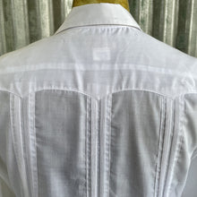 Load image into Gallery viewer, 1980's Vintage Crisp White Mexican Cotton L/S Shirt Sz M - OOAK - Phoenix Menswear