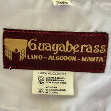 Load image into Gallery viewer, 1980's Vintage Crisp White Mexican Cotton L/S Shirt Sz M - OOAK - Phoenix Menswear