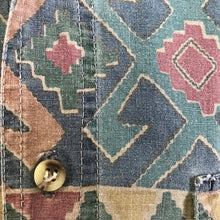 Load image into Gallery viewer, 1980's Vintage Geometric Design S/S Shirt Sz M - OOAK - Phoenix Menswear