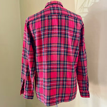 Load image into Gallery viewer, 1980's Vintage L/S Tartan Flannel Shirt Sz M - OOAK - Phoenix Menswear