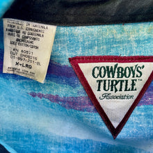 Load image into Gallery viewer, 1980's Vintage Western Blue Black Mountains L/S Cotton Shirt Sz XL - OOAK - Phoenix Menswear