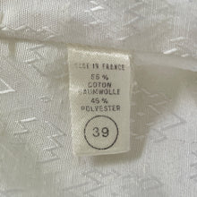 Load image into Gallery viewer, 1990's Pierre Cardin Crisp White L/S Shirt Mandarin Collar Sz M - OOAK - Phoenix Menswear