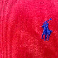 Load image into Gallery viewer, 1990's Ralph Lauren Red Corduroy Preloved L/S Shirt Sz XL - OOAK - Phoenix Menswear
