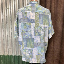 Load image into Gallery viewer, 1990's Vintage Abstract Pastel S/S Shirt Sz XXL - OOAK - Phoenix Menswear
