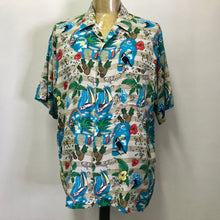 Load image into Gallery viewer, 1990's Vintage Hawaiian S/S Shirt Toucan Pineapple Sz XL - OOAK - Phoenix Menswear
