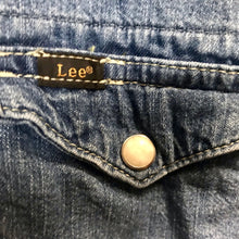 Load image into Gallery viewer, 1990's Vintage Lee Western L/S Shirt Denim Blue Sz S - OOAK - Phoenix Menswear