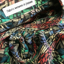 Load image into Gallery viewer, 1990's Vintage L/S Shirt Abstract Design Green Red Blue Sz XXL - OOAK - Phoenix Menswear