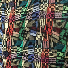 Load image into Gallery viewer, 1990's Vintage L/S Shirt Abstract Design Green Red Blue Sz XXL - OOAK - Phoenix Menswear