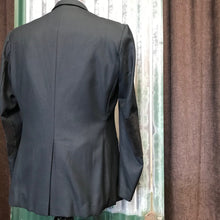 Load image into Gallery viewer, 1990's Vintage Navy Blazer Black Lapel Sz XL - OOAK - Phoenix Menswear