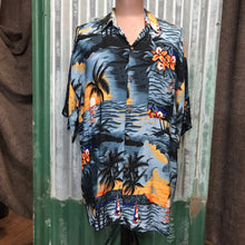 Load image into Gallery viewer, 1990's Vintage S/S Hawaiian Shirt Classic Print Rayon Sz XXL - OOAK - Phoenix Menswear