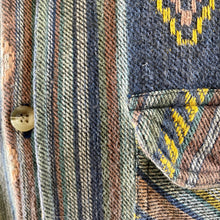 Load image into Gallery viewer, 1990's Vintage Western Aztec Print L/S Shirt Multicoloured Sz L - OOAK - Phoenix Menswear