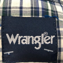 Load image into Gallery viewer, 1990's Vintage Western Wrangler S/S Shirt Blue White Check Sz L - OOAK - Phoenix Menswear