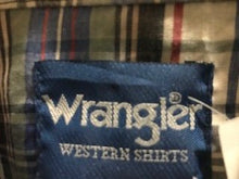 Load image into Gallery viewer, 1990's Vintage Wrangler Western S/S Shirt Blue Sz XL - OOAK - Phoenix Menswear