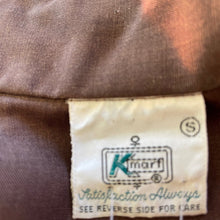 Load image into Gallery viewer, 1970/80's Vintage S/S Shirt Brown and Stripe Sz S - OOAK - Phoenix Menswear