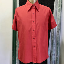 Load image into Gallery viewer, 1970's Vintage Red S/S Shirt Sz XL - OOAK - Phoenix Menswear