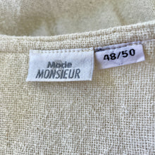 Load image into Gallery viewer, 1970's Vintage White Handmade Cream Cheesecloth Pullover L/S Shirt Sz M - OOAK - Phoenix Menswear