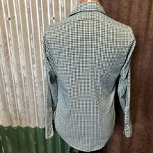 Load image into Gallery viewer, 1970's Vintage Western Lee L/S Shirt Green Check Sz S - OOAK - Phoenix Menswear