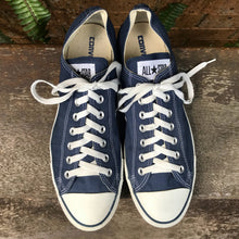 Load image into Gallery viewer, Blue Converse All Stars - Mens Sz 11- Women's 13 - OOAK - Phoenix Menswear
