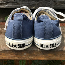 Load image into Gallery viewer, Blue Converse All Stars - Mens Sz 11- Women's 13 - OOAK - Phoenix Menswear