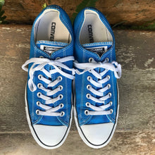 Load image into Gallery viewer, Blue Converse All Stars - Mens Sz 9 - Women's 11 - OOAK - Phoenix Menswear