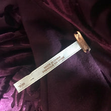 Load image into Gallery viewer, Free People Women's L/S Velvet Burnout Tunic Dress in Purple Sz S - OOAK - Phoenix Menswear