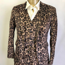 Load image into Gallery viewer, Funky Velour Leopard Print 3 Piece Suit Sz S - New - Phoenix Menswear