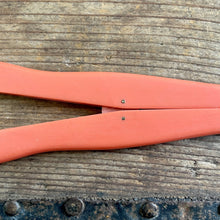 Load image into Gallery viewer, Glove Stretcher Orange Celluloid Art Deco Spring Mechanism - OOAK - Phoenix Menswear