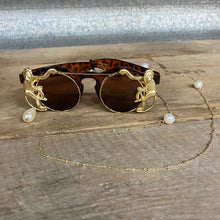 Load image into Gallery viewer, Monkey Sunglasses with Pearl Chain - Phoenix Menswear
