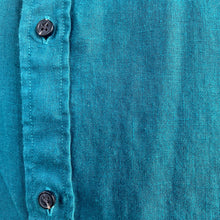 Load image into Gallery viewer, Scotch & Soda Amsterdam Turquoise Aqua Linen L/S Shirt Sz XL - OOAK - Phoenix Menswear