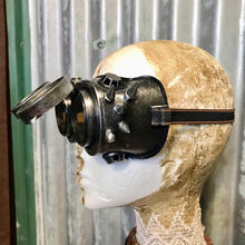 Load image into Gallery viewer, Silver Steampunk Goggles - Phoenix Menswear