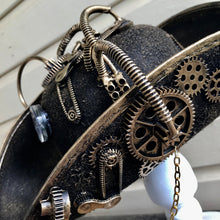 Load image into Gallery viewer, Steampunk Pirate Hat Gold Compass Gadgets - Phoenix Menswear