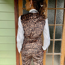 Load image into Gallery viewer, Velvet Leopard Print 3 Piece Suit - New - Phoenix Menswear