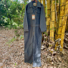Load image into Gallery viewer, Vintage Blue Denim Overalls Jumpsuit Herringbone Deadstock Sz XL - OOAK - Phoenix Menswear